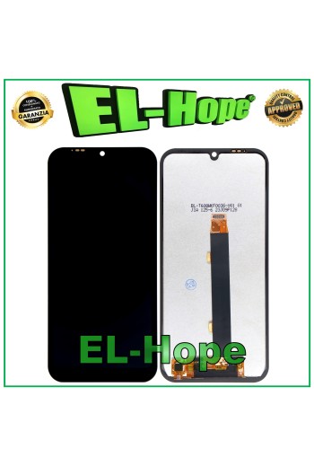 LCD-DISPLAY FÜR CUBOT KINGKONG 6 TOUCHSCREEN GLASBILDSCHIRM MONTIERTER SCHWARZER
