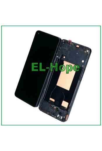 TFT LCD DISPLAY + RAHMEN FÜR OPPO RENO 6 5G PEQM00 CPH2251 TOUCHSCREEN SCHWARZ