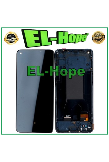 OLED LCD DISPLAY + RAHMEN FÜR OPPO RENO 6 5G PEQM00 CPH2251 TOUCHSCREEN SCHWARZ