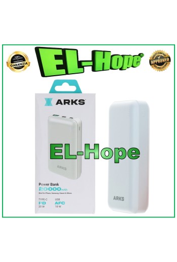 POWER BANK TRAGBARES LADEGERÄT 20000 mAh TYP C 20W USB 18W SCHNELLLADUNG