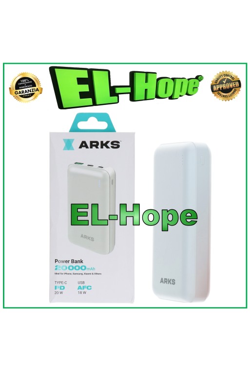POWER BANK TRAGBARES LADEGERÄT 20000 mAh TYP C 20W USB 18W SCHNELLLADUNG