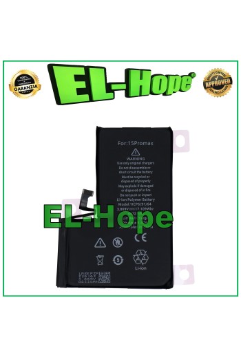 ERSATZAKKU FÜR IPHONE 15 PRO MAX 4422 mAh 4,47 V A3106