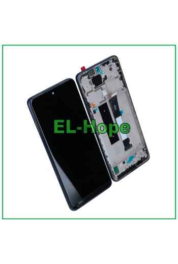 DISPLAYRAHMEN LCD FÜR XIAOMI MI 10T LITE M2007J17G TOUCHSCREEN MONTIERTE BLAU