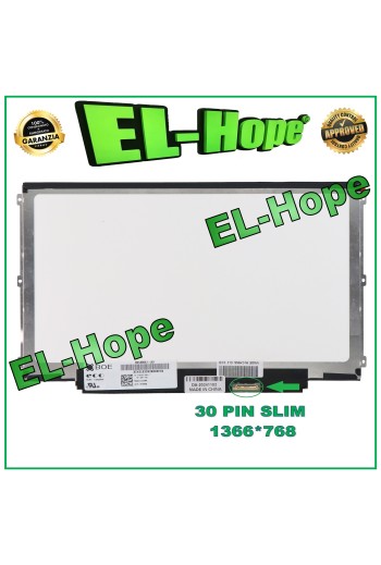 DISPLAY B125XTN02.0 LCD-NOTEBOOK 12,5 30 PIN SCHLANK 1366*768 HD LED-BILDSCHIRM