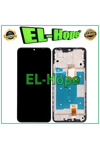 LCD-DISPLAY + RAHMEN FÜR HONOR X7A RKY LX2 LX1 TOUCHSCREEN SCHWARZER GLASBILDSCHIRM