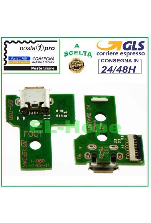 MICRO-USB-LADEANSCHLUSS-PLATINE 12-POLIG JDS-030 FÜR SONY PS4 JOYPAD-CONTROLLER
