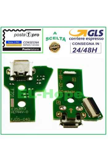 MICRO-USB-LADEANSCHLUSS-PLATINE 12-POLIG JDS-040 FÜR SONY PS4 JOYPAD-CONTROLLER