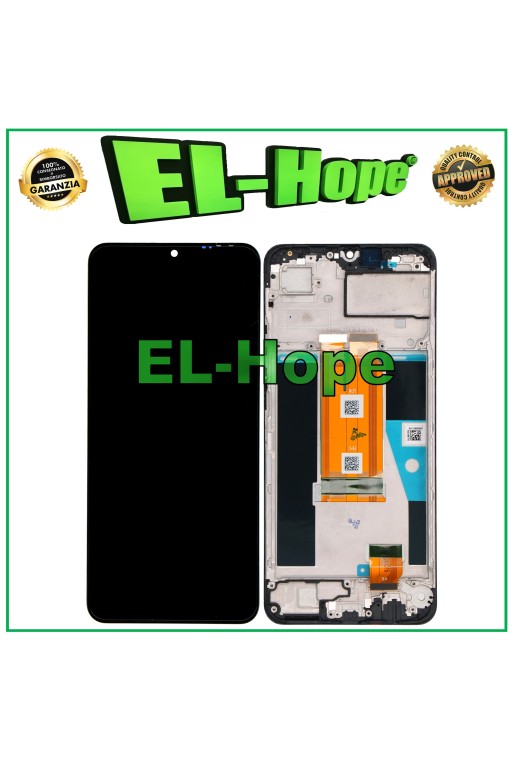 LCD-DISPLAY + RAHMEN FÜR OPPO REALME C63 4G RMX3939 TOUCHSCREEN MONTIERTES GLAS