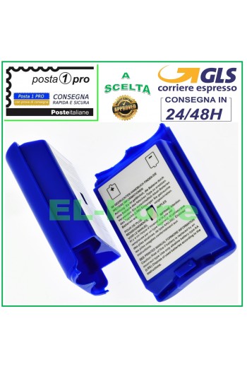 Ersatz-Joypad-Gehäuseabdeckung, Batteriefach, 2 AA-Batterien für Xbox 360-Controller, Blau