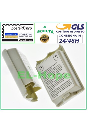 Ersatz-Joypad-Gehäuseabdeckung, Batteriefach, 2 AA-Batterien für Xbox 360-Controller, Weiß