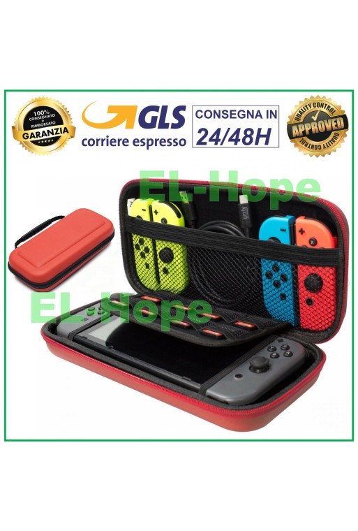 Stoßfeste Hartschalen-Schutzhülle für Nintendo Switch-Spiele und Zubehör