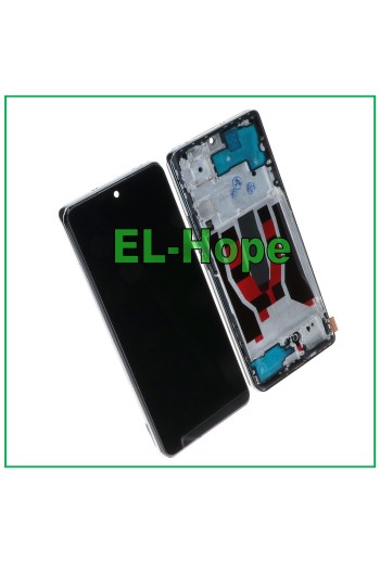 TFT-LCD-DISPLAY + RAHMEN FÜR OPPO RENO 10 CPH2531 TOUCHSCREEN-GLAS MONTIERT