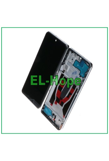TFT-LCD-DISPLAY + RAHMEN FÜR OPPO RENO 10 CPH2531 TOUCHSCREEN-GLAS MONTIERT