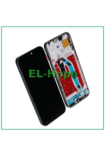 OLED-DISPLAY + RAHMEN FÜR HONOR 200 LITE LILY-N31C TOUCH-GLAS-LCD-BILDSCHIRM SCHWARZ
