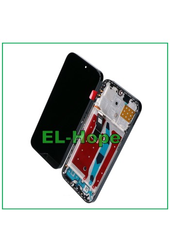 OLED-DISPLAY + RAHMEN FÜR HONOR 200 LITE LILY-N31C TOUCH-GLAS-LCD-BILDSCHIRM SCHWARZ