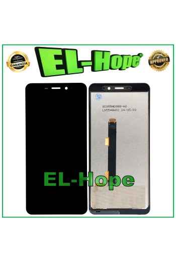 LCD-DISPLAY FÜR HAMMER IRON 3 TOUCHSCREEN MONTIERTER BILDSCHIRM SCHWARZES GLAS