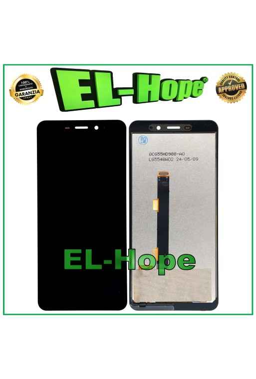 LCD-DISPLAY FÜR HAMMER IRON 3 TOUCHSCREEN MONTIERTER BILDSCHIRM SCHWARZES GLAS