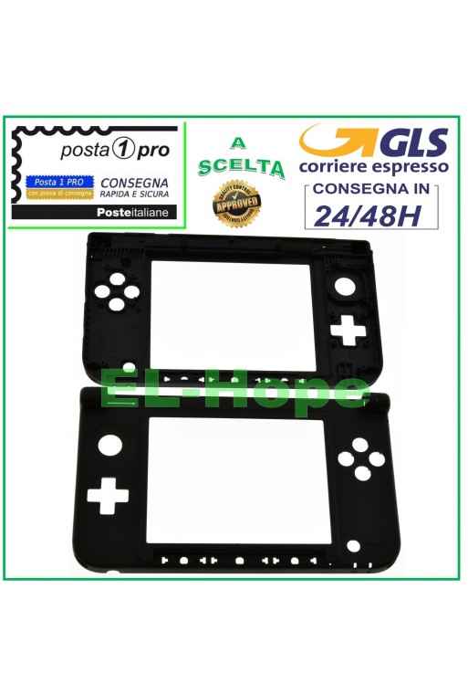 Ersatz-Gehäuseunterteil für Nintendo 3DS XL, Schwarz
