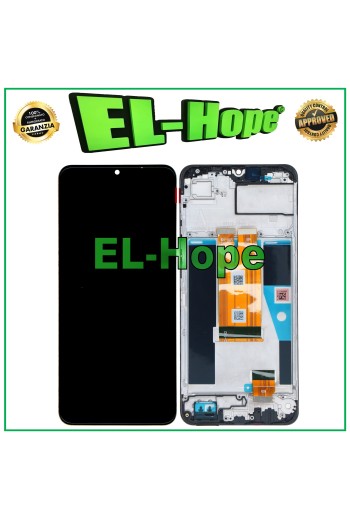 LCD-DISPLAY + RAHMEN FÜR OPPO REALME C61 RMX3930 TOUCHSCREEN MONTIERTES GLAS