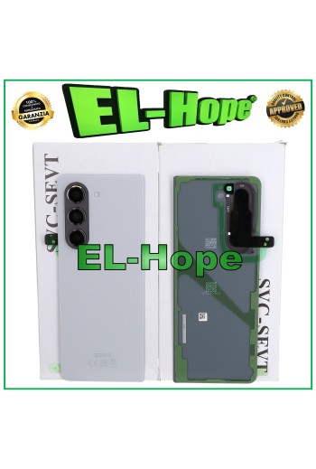 ORIGINAL SAMSUNG GALAXY Z FOLD 5 SM-F946B GRAUER HINTERER BATTERIESCHUTZ