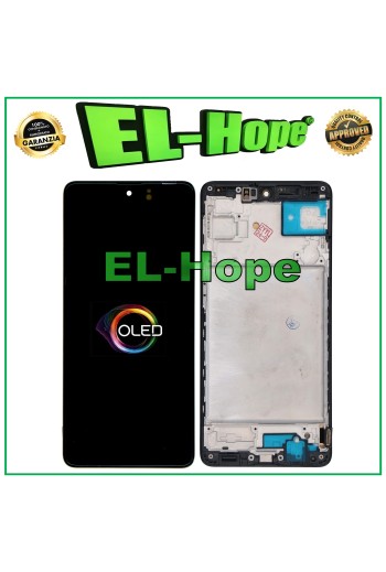 OLED-LCD-DISPLAYRAHMEN FÜR SAMSUNG GALAXY M62 F62 SM-M625F TOUCHSCREEN SCHWARZ