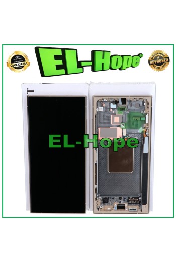 ORIGINAL LCD-TOUCH-DISPLAY SAMSUNG GALAXY S24 ULTRA 5G SM-S928 TITANGELB