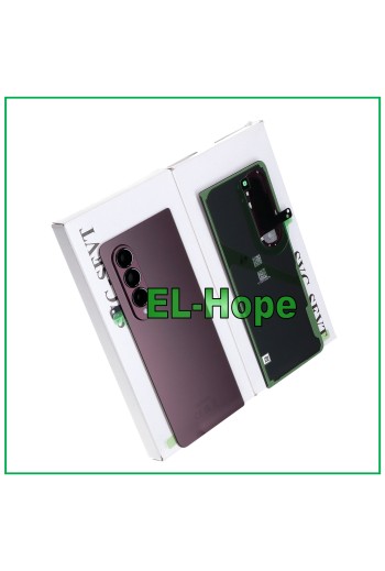 ORIGINAL SAMSUNG GALAXY Z FOLD 4 5G SM-F936B BURGUNDERROTE HINTERE BATTERIEABDECKUNG