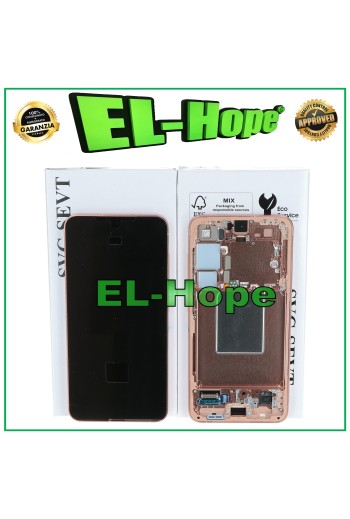ORIGINAL LCD-TOUCH-DISPLAY SAMSUNG GALAXY S24 5G 2024 SM-S921 SANDSTEIN ORANGE
