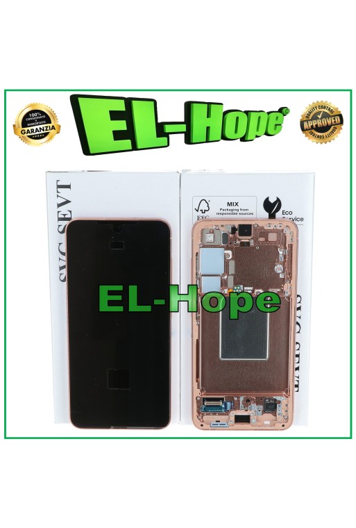ORIGINAL LCD-TOUCH-DISPLAY SAMSUNG GALAXY S24 5G 2024 SM-S921 SANDSTEIN ORANGE