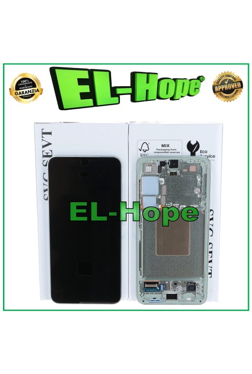 TOUCH-DISPLAY + ORIGINAL LCD SAMSUNG GALAXY S24 5G 2024 SM-S921 JADEGRÜN
