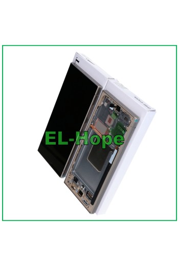 ORIGINAL TOUCH-DISPLAY SAMSUNG GALAXY S24 ULTRA 5G SM-S928 TITAN GRAU ORANGE