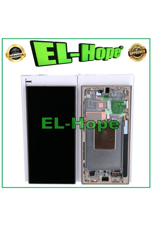 ORIGINAL TOUCH-DISPLAY SAMSUNG GALAXY S24 ULTRA 5G SM-S928 TITAN GRAU VIOLETT