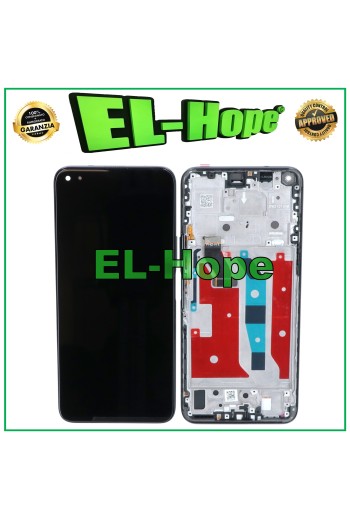 LCD-DISPLAYRAHMEN FÜR HUAWEI HONOR 50 LITE NTN-LX1 L22 TOUCHSCREEN SCHWARZES GLAS