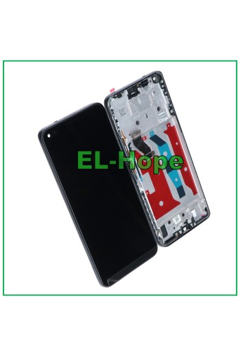 LCD-DISPLAYRAHMEN FÜR HUAWEI HONOR 50 LITE NTN-LX1 L22 TOUCHSCREEN SCHWARZES GLAS