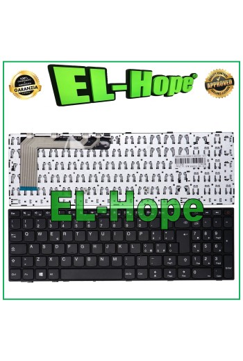 ITALIENISCHE TASTATUR FÜR LENOVO IDEAPAD 110-15ISK 110-17ACL 110-17IKB NOTEBOOK SCHWARZ