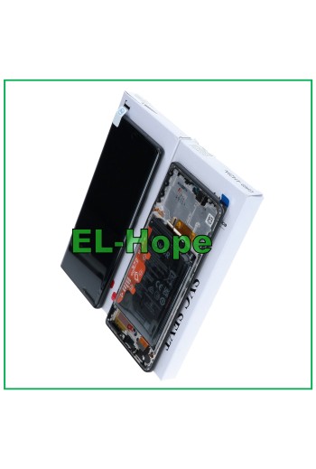 LCD-DISPLAY + ORIGINAL-TOUCH-RAHMEN SERVICE HONOR MAGIC 5 LITE 5G RMO-NX1 SCHWARZ