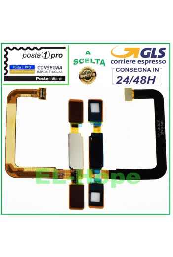 FLACHER HOME-KEY FINGERABDRUCKSENSOR NOKIA 6 2017 TA-1000 SCHWARZ