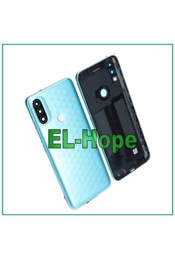 ORIGINAL SERVICE MOTOROLA MOTO E20 XT-2155 BATTERIEABDECKUNG HINTEN BLAU
