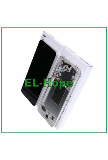 ORIGINAL TOUCH-RAHMEN LCD-DISPLAY SAMSUNG GALAXY S24 PLUS 5G SM-S926 MARMORGRAU