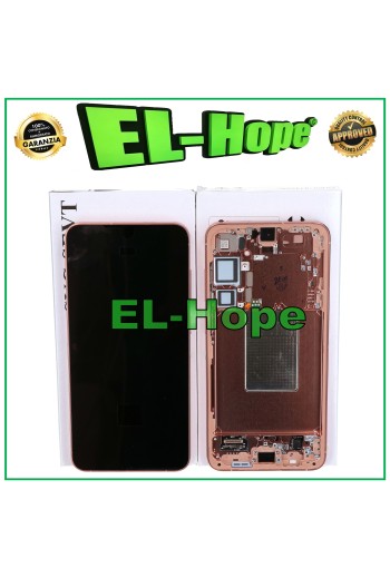 ORIGINAL TOUCH-RAHMEN LCD-DISPLAY SAMSUNG GALAXY S24 PLUS 5G SM-S926B ORANGE