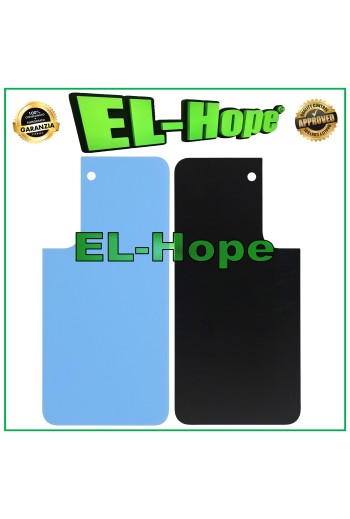 Akkudeckel für Samsung Galaxy S22 SM-S901 Glasgehäuse Rückseite Blau