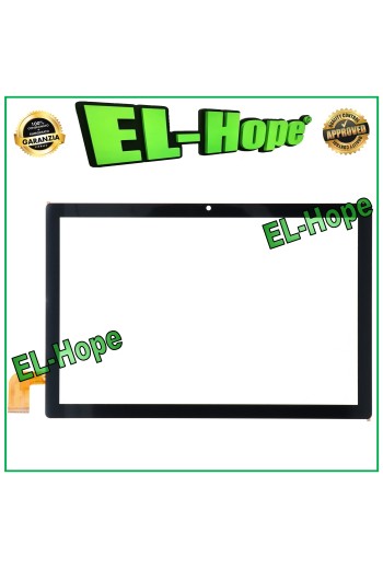 TOUCHSCREEN-GLAS TABLET 10 MAJESTIC TAB 918 PRO 4G SCHWARZ DOPPELSEITIG KLEBEND