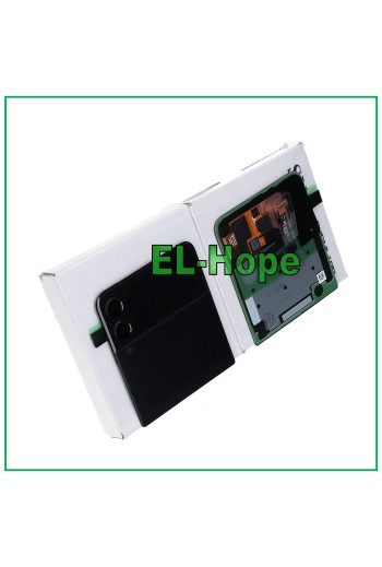 EXTERNES DISPLAY GLASGEHÄUSE ORIGINAL SAMSUNG GALAXY Z FLIP 3 5G SM-F711B SCHWARZ
