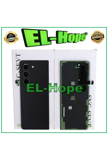 ORIGINAL SAMSUNG GALAXY Z FOLD 5 5G SM-F946B SCHWARZE RÜCKSEITE CASE-COVER