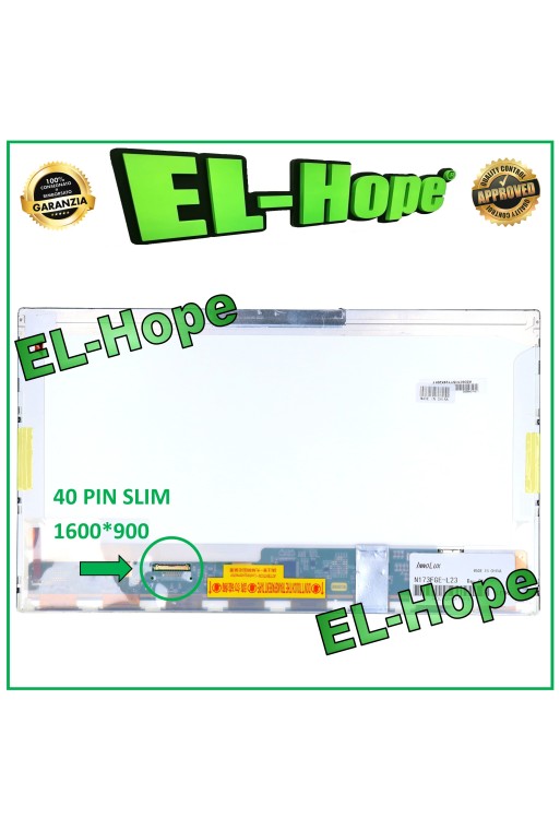 DISPLAY B173RW01 V.2 LCD NOTEBOOK 17,3 40 PIN SCHLANK 1600*900 FHD LED-BILDSCHIRM