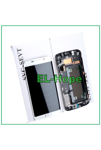 ORIGINAL LCD-DISPLAY SAMSUNG GALAXY S6 EDGE SM-G925F TOUCHSCREEN WEISS