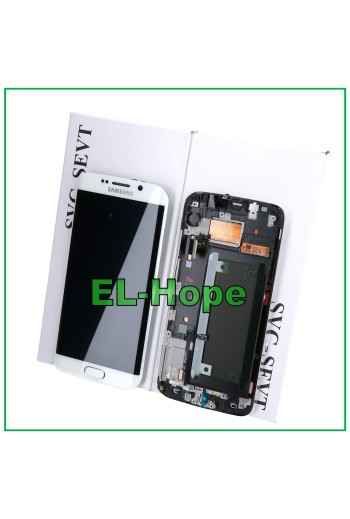 ORIGINAL LCD-DISPLAY SAMSUNG GALAXY S6 EDGE SM-G925F TOUCHSCREEN WEISS