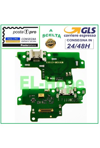 LADEANSCHLUSS FÜR HUAWEI Y5 2019 AMN-LX2 MIKROFON LADESTATION MICRO USB