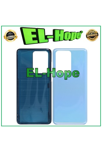 Akkudeckel für Samsung Galaxy S20 Ultra SM-G988 Rückseite Glas Blau