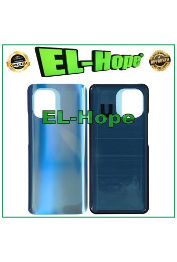 AKKU-HÜLLE FÜR XIAOMI MI 11 M2011K2C BACKCOVER SILBER BLAU